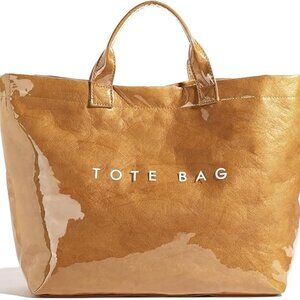 Women Large Clear PVC Tote Bag Shoulder Handbag Travel Work Utility